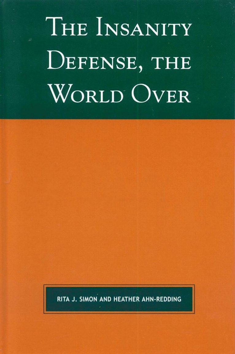 Insanity Defense the World Over