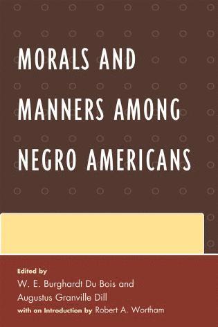 bokomslag Morals and Manners among Negro Americans