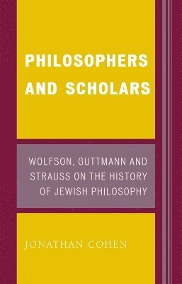 bokomslag Philosophers and Scholars