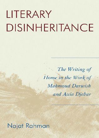 Najat Rahman - Literary Disinheritance, Inbunden