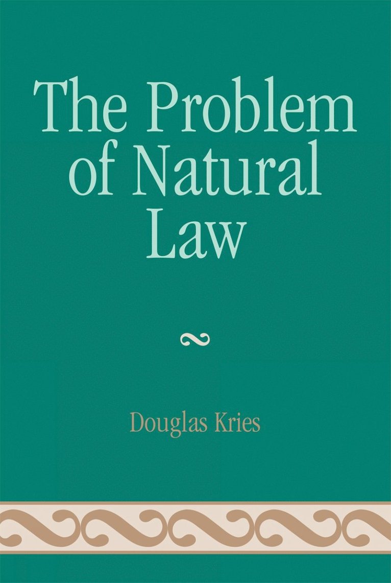 Problem of Natural Law