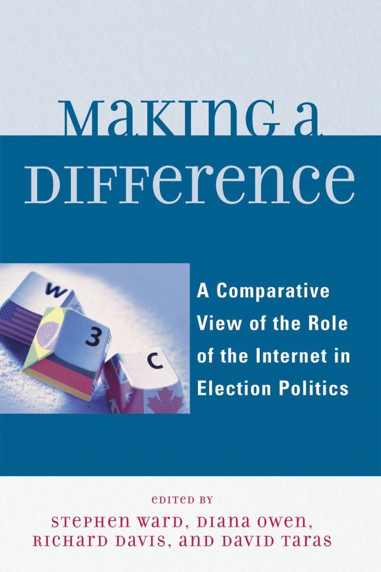 Richard Davis, Diana Owen, David Taras, Stephen Ward - Making a Difference, Inbunden