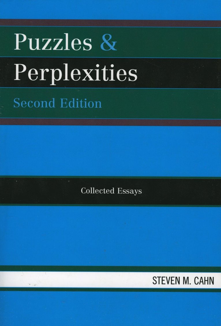 Steven M. Cahn - Puzzles & Perplexities, Häftad