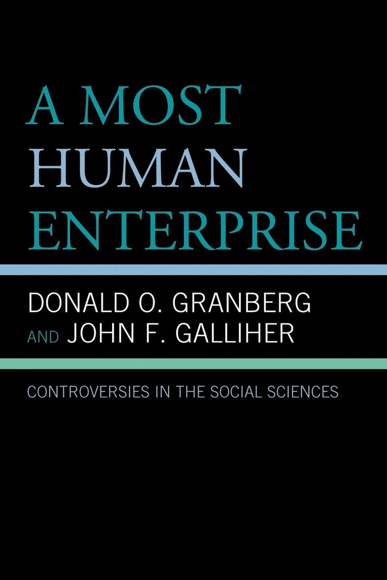 A Most Human Enterprise 1
