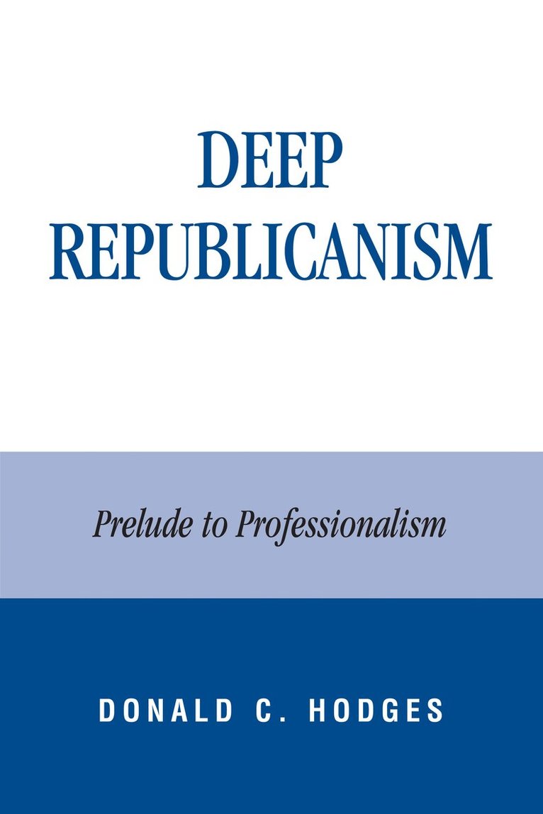 Deep Republicanism