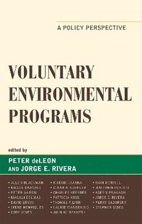 bokomslag Voluntary Environmental Programs