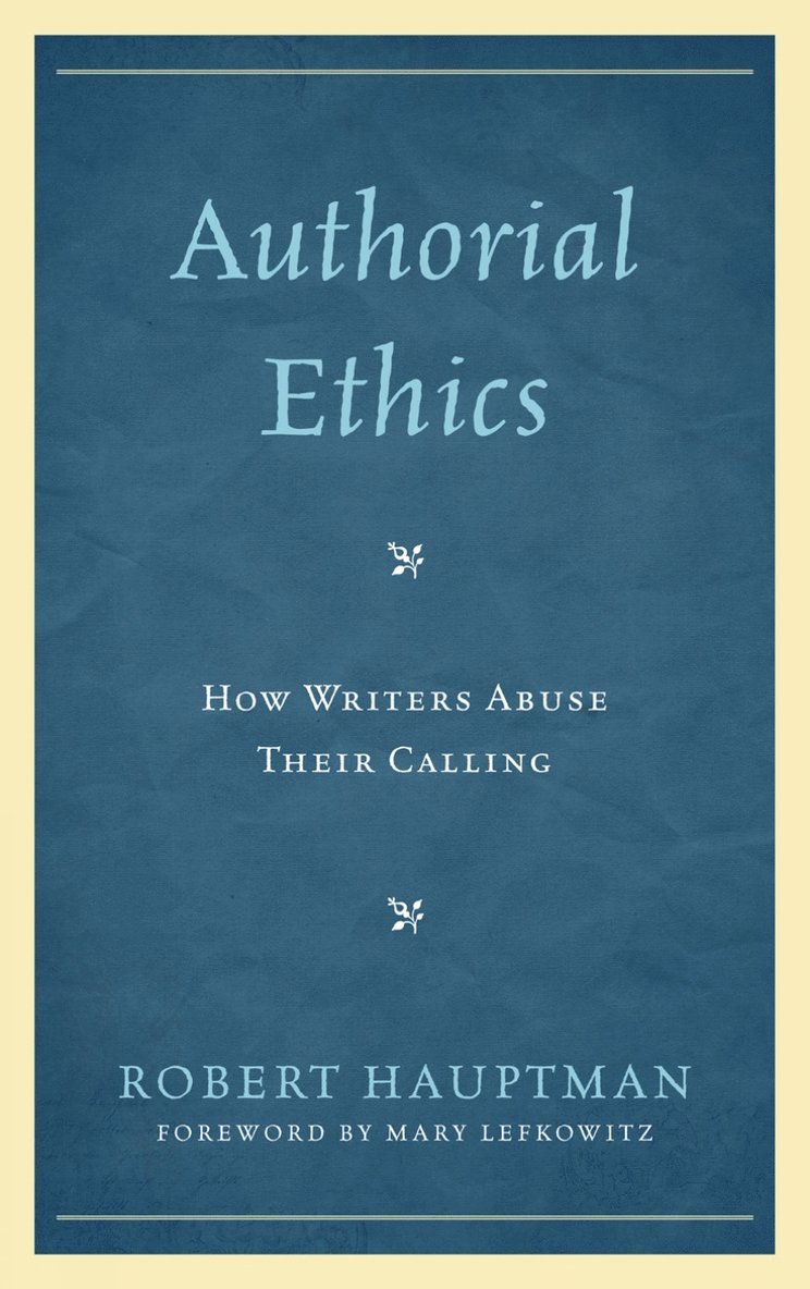 Authorial Ethics 1