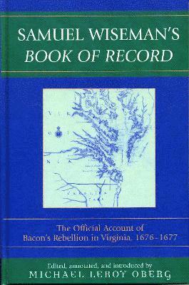 Samuel Wiseman's Book of Record 1