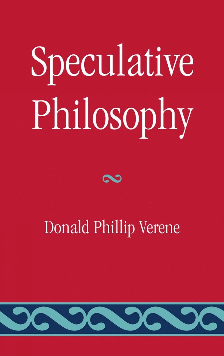 Speculative Philosophy 1