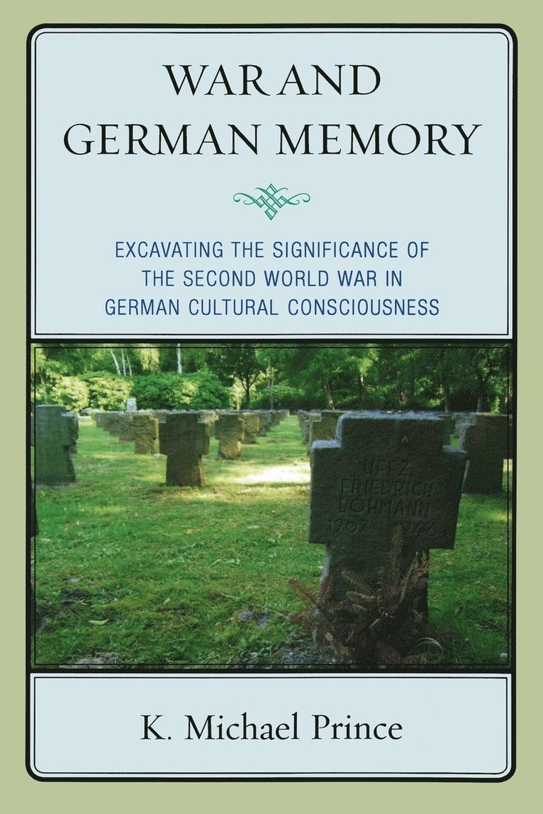 War and German Memory 1