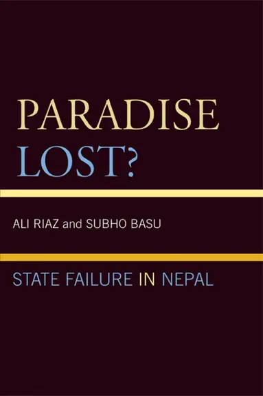 Ali Riaz, Subho Basu - Paradise Lost?, Häftad