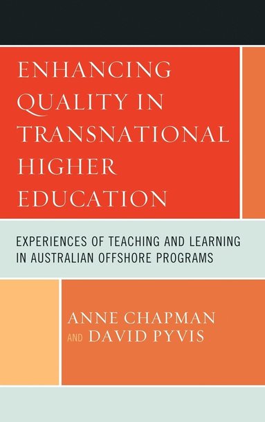 bokomslag Enhancing Quality in Transnational Higher Education