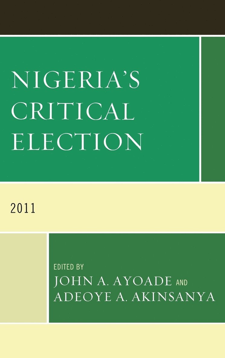 Nigeria's Critical Election 1