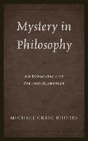 bokomslag Mystery in Philosophy