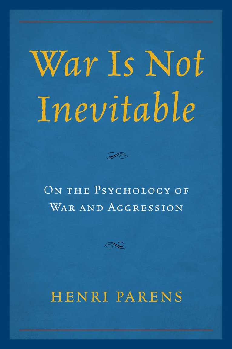 War Is Not Inevitable