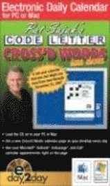 bokomslag Pat Sajak's Code Letter Cross'd Words 2008 Electronic Daily Calendar