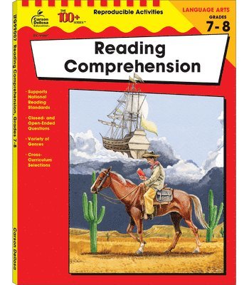 Carson Dellosa Education - Reading Comprehension, Grades 7 - 8: Volume 22, Häftad