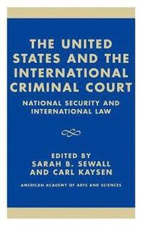 bokomslag The United States and the International Criminal Court