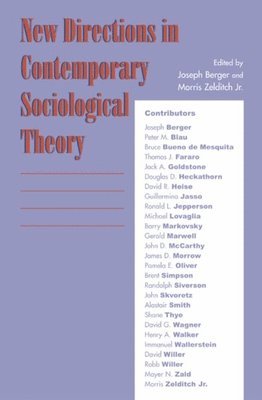 New Directions in Contemporary Sociological Theory 1