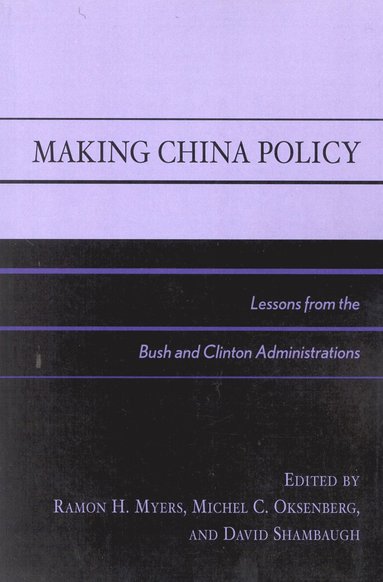 bokomslag Making China Policy