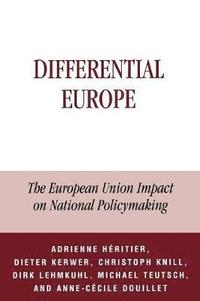 bokomslag Differential Europe