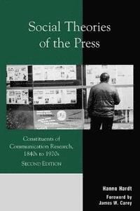 bokomslag Social Theories of the Press