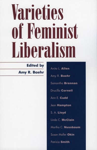 bokomslag Varieties of Feminist Liberalism