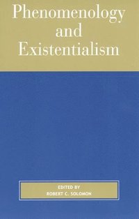 bokomslag Phenomenology and Existentialism