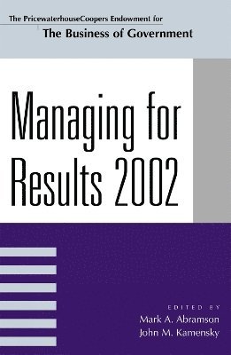Managing For Results 2002