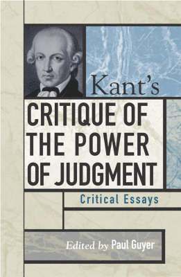 bokomslag Kant's Critique of the Power of Judgment