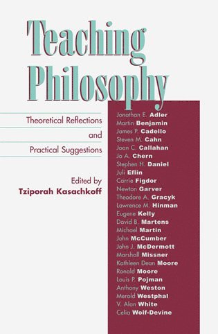 Tziporah Kasachkoff - Teaching Philosophy, Häftad