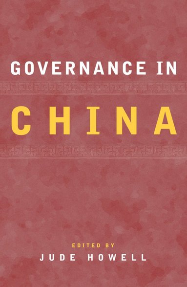 bokomslag Governance in China
