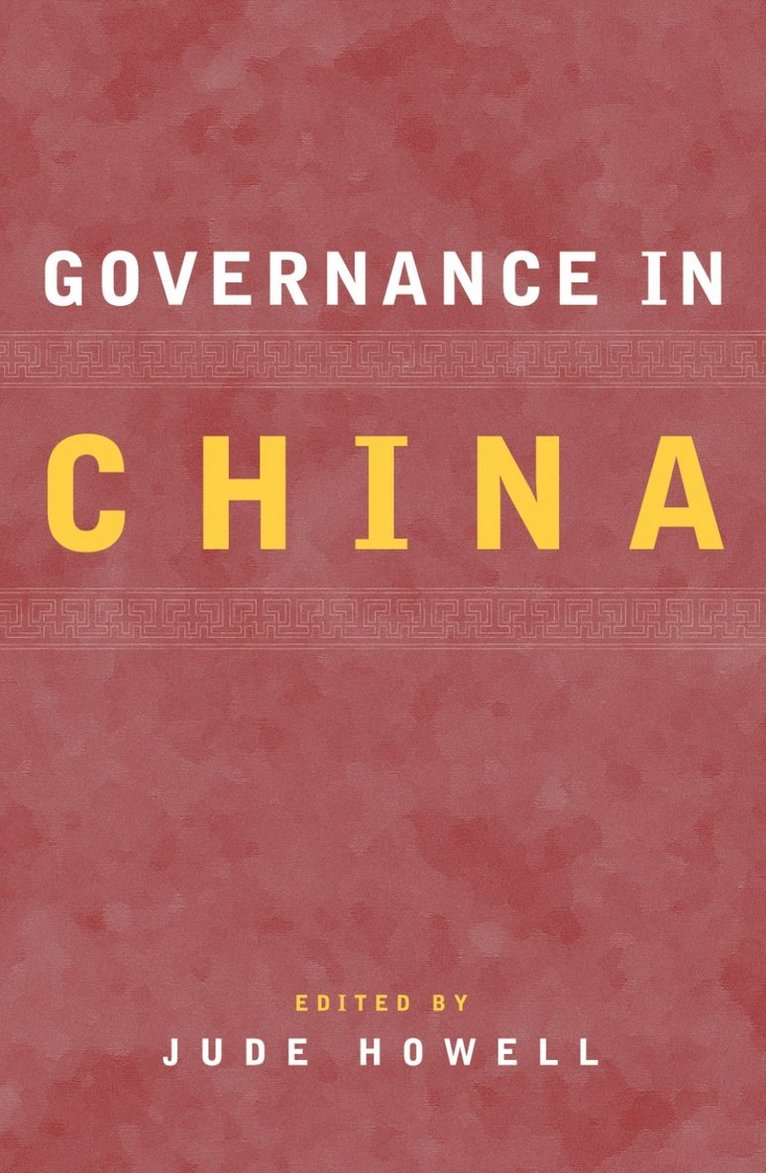 Governance in China 1