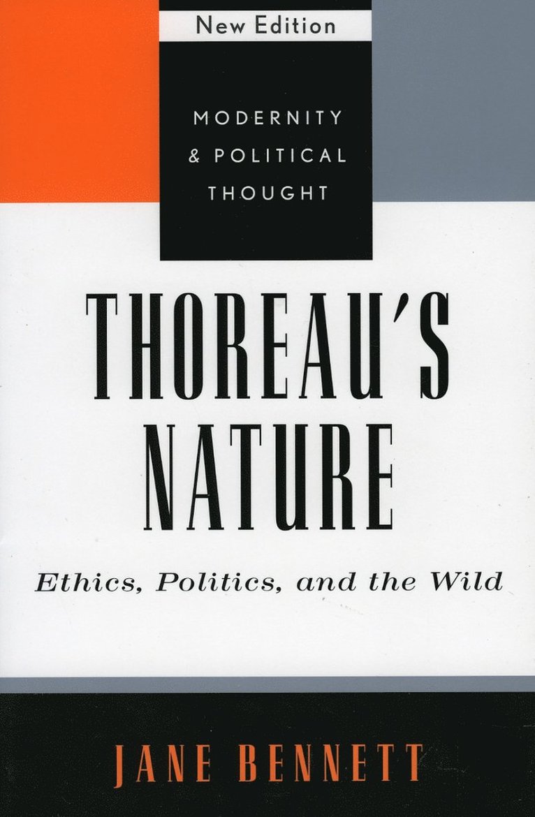 Jane Bennett - Thoreau's Nature, Häftad