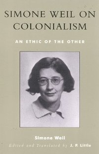 bokomslag Simone Weil on Colonialism