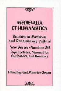 bokomslag Medievalia et Humanistica No. 29