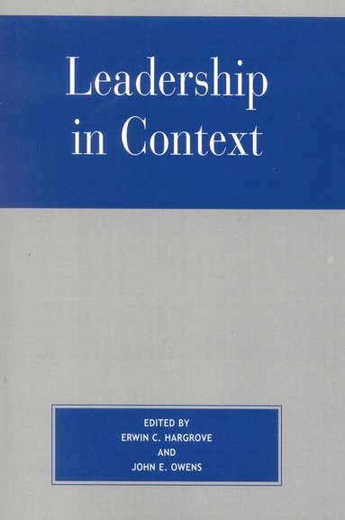 bokomslag Leadership in Context