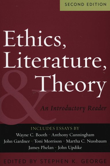 bokomslag Ethics, Literature, and Theory