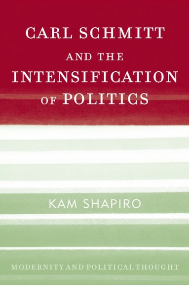 bokomslag Carl Schmitt and the Intensification of Politics