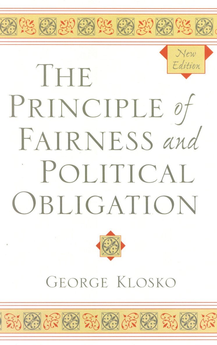 Principle of Fairness and Political Obligation