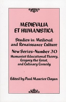 Medievalia et Humanistica No. 30 1