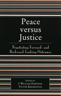 bokomslag Peace versus Justice