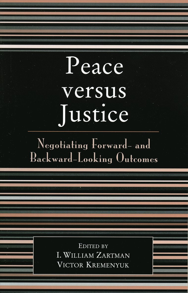 Peace versus Justice 1