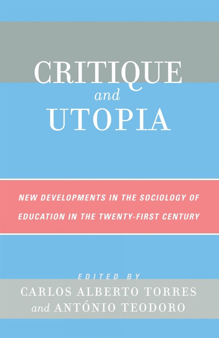 Critique and Utopia 1