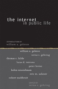 bokomslag The Internet in Public Life