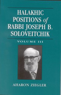 bokomslag Halakhic Positions of Rabbi Joseph B. Soloveitchik