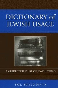 bokomslag Dictionary of Jewish Usage