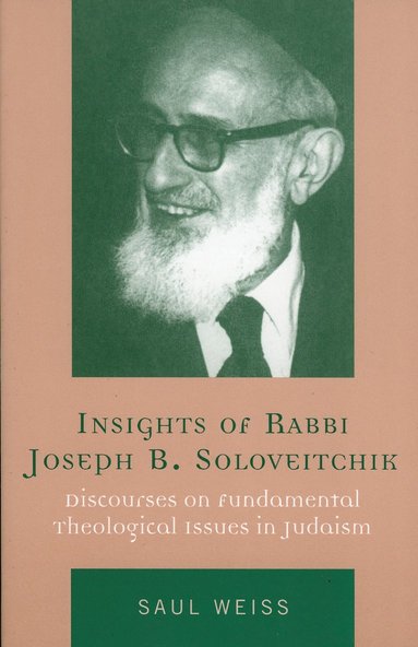 bokomslag Insights of Rabbi Joseph B. Soloveitchik