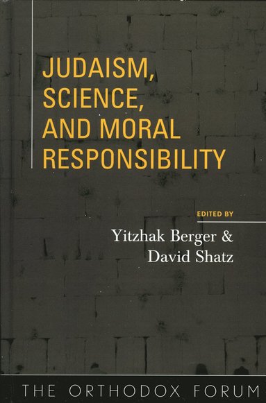 bokomslag Judaism, Science, and Moral Responsibility