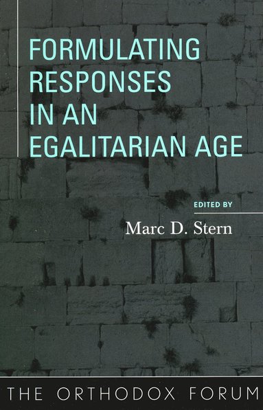 bokomslag Formulating Responses in an Egalitarian Age